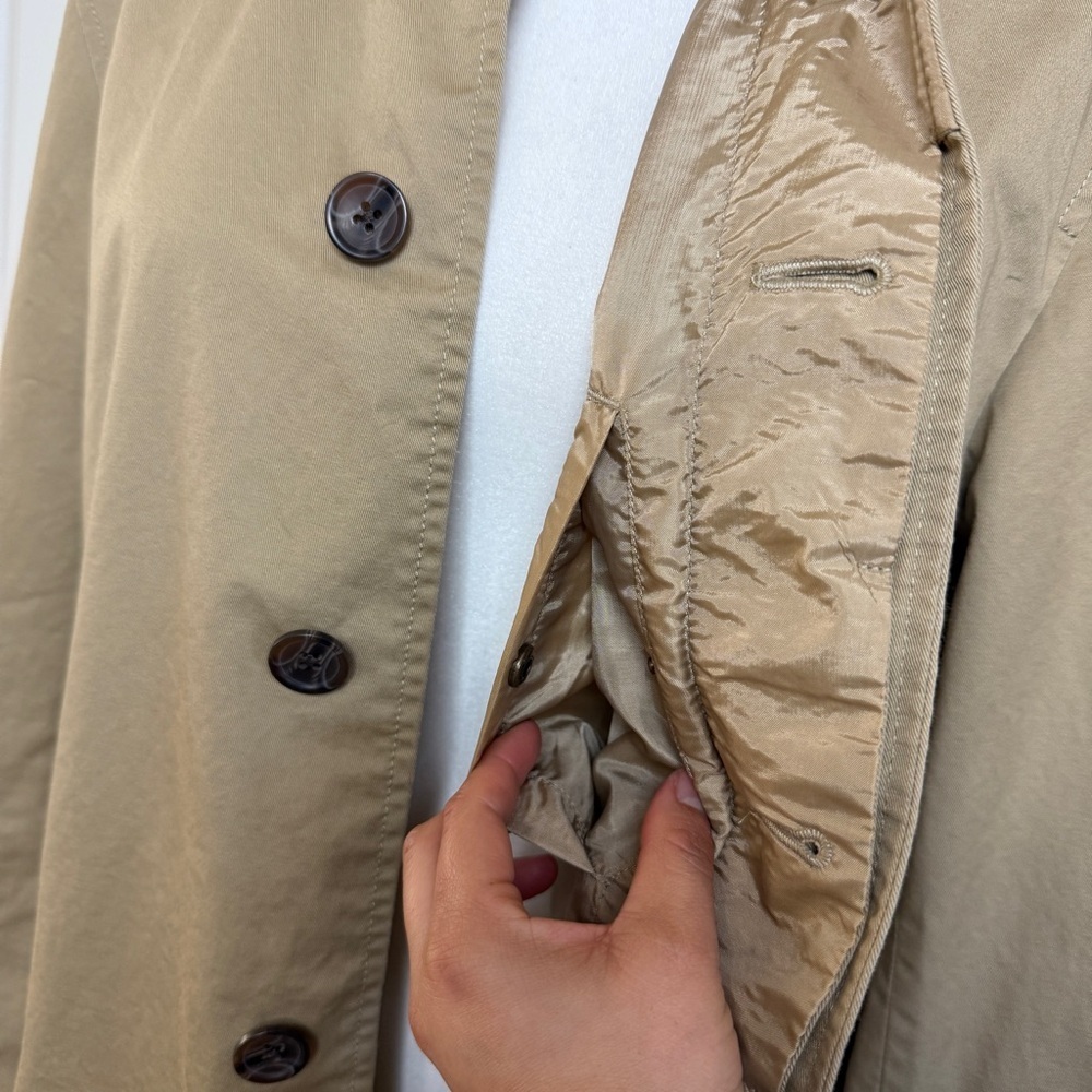 Banana Republic Men’s Water Resistant Mac Jacket - Size Medium - Picture 13 of 14